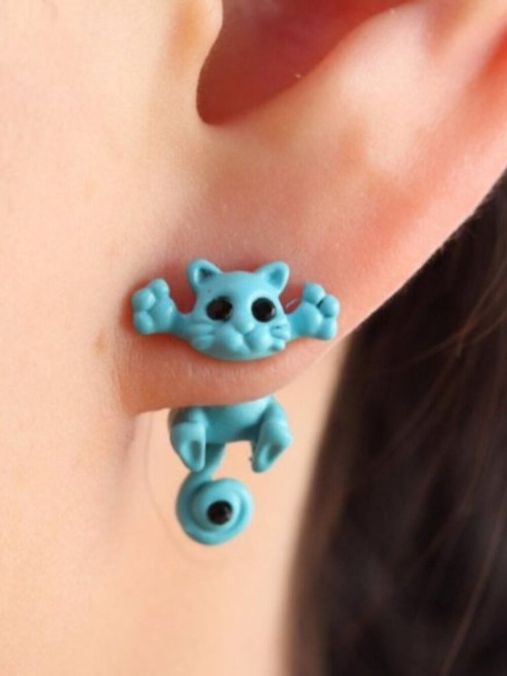 Cartoon Cat Earrings